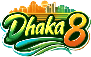 বাংলাদেশি দর্শকদের জন্য dhaka 8 লোগো